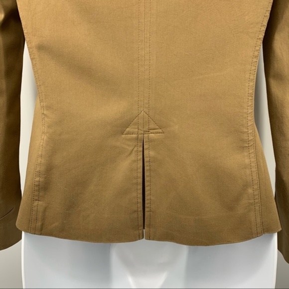 Theory women’s brown three button jacket/blazer, 0 - Picture 7 of 8